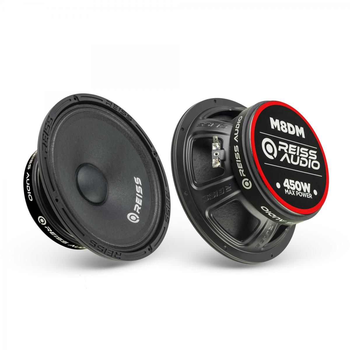 REİSS AUDİO RS-M8DM 20 CM MİDRANGE 450 WATT MAXİMUM POWER