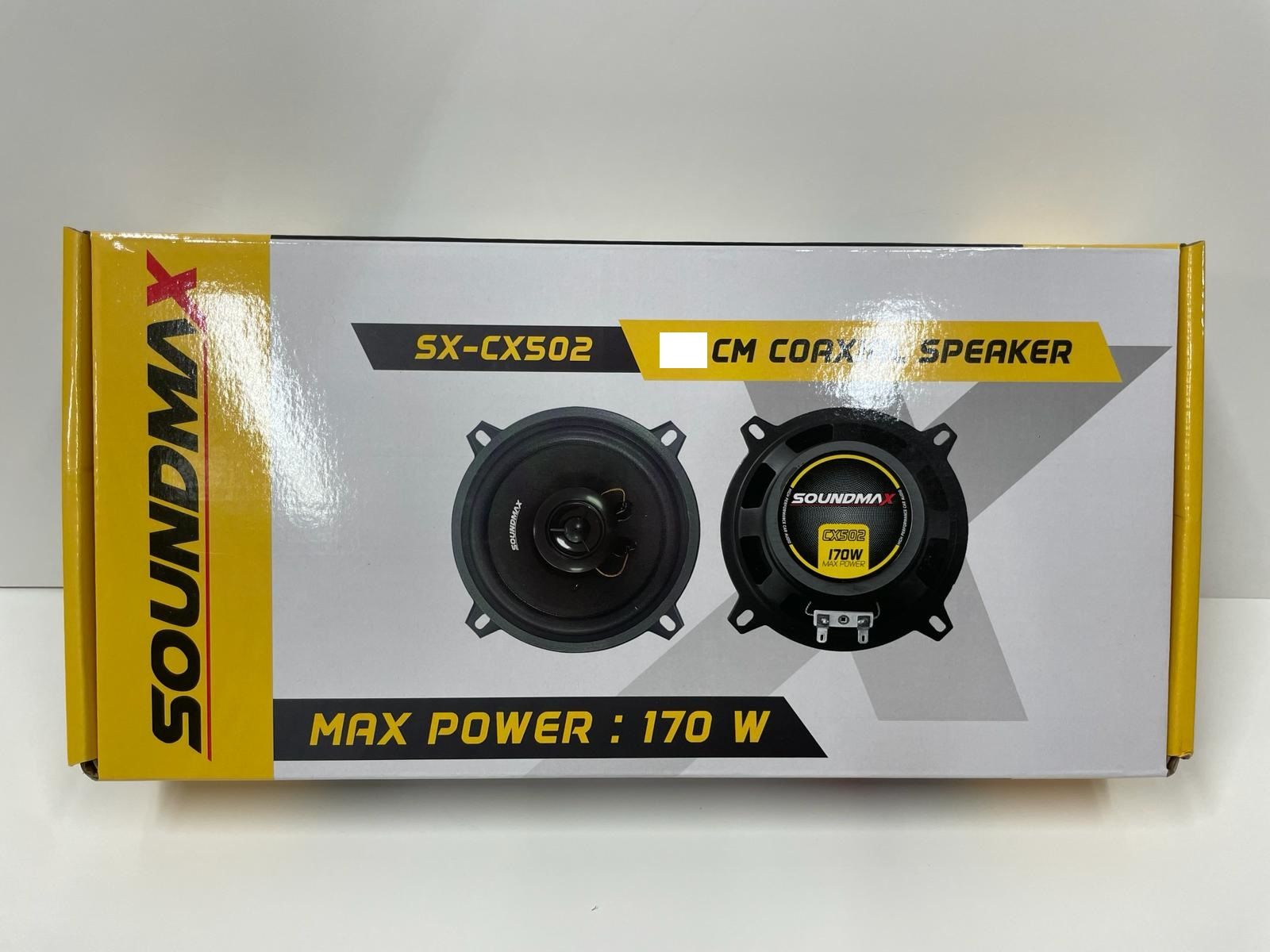 SOUNDMAX SX-CX502 13 CM HOPARLÖR 170 WATT MAXİMUM POWER ÇİFT FİYATIDIR
