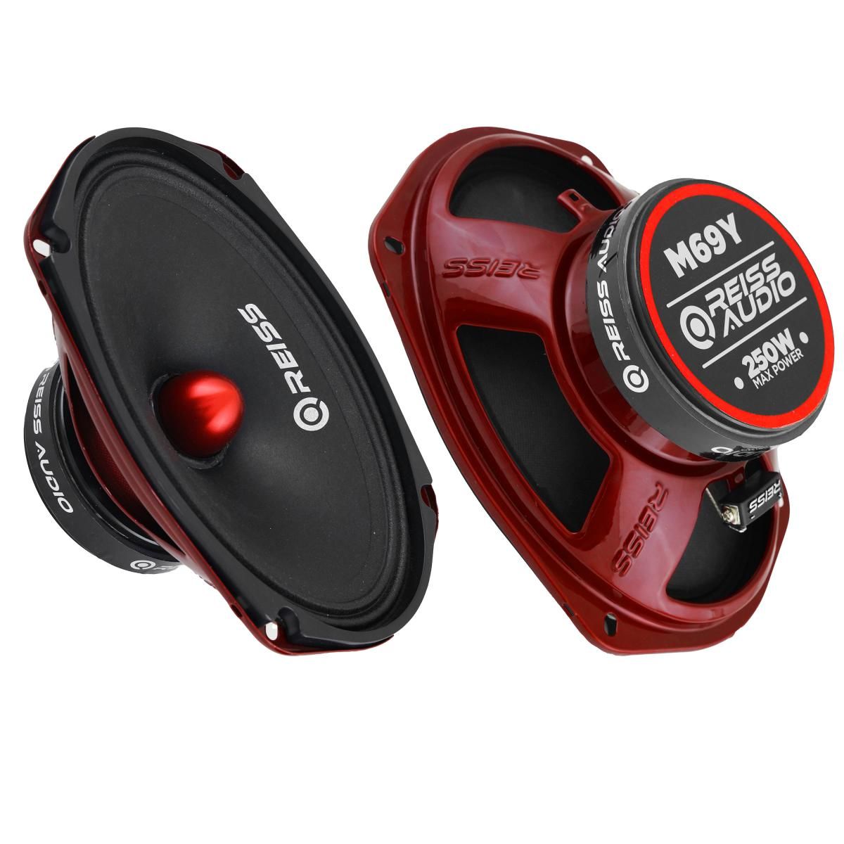 REISS AUDIO RS-M69Y OVAL MİDRANGE 300 WATT MAXİMUM POWER