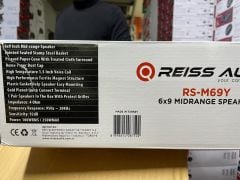 REISS AUDIO RS-M69Y OVAL MİDRANGE 300 WATT MAXİMUM POWER
