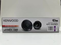 KENWOOD KFC-S1676EX 16 CM HOPARLÖR 330 WATT MAXİMUM POWER