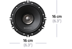 SONY XS-FB161 16 CM HOPARLÖR 260 WATT MAXİMUM POWER MEGA BASS