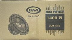 BM AUDİO BM1214 30 CM SUBWOOFER BAS 1400 WATT MAXİMUM POWER 300 WATT RMS POWER