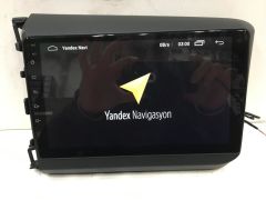 HONDA CİVİC FB7 MULTİMEDYA TEYP ANDROİD 15 2-32 GB CARPLAY KAMERA HEDİYE