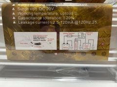 AUDİOMAX MX-112 12 FARAD KAPASİTÖR TESİSATINIZI KORUYUN