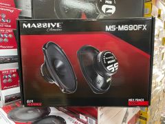 MASSİVE MS-M690FX OVAL MİDRANGE 300 WATT MAXİMUM POWER KAPAK DAHİL ÇİFT FİYATIDIR