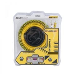 SOUNDMAX SX-AWG42 4 GA KABLO TAKIMI FULL TAKIM KALİTELİ TESİSATLAR İÇİN