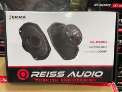 REISS AUDİO RS-M69HS OVAL HORN MİDRANGE 300 WATT MAXİMUM POWER