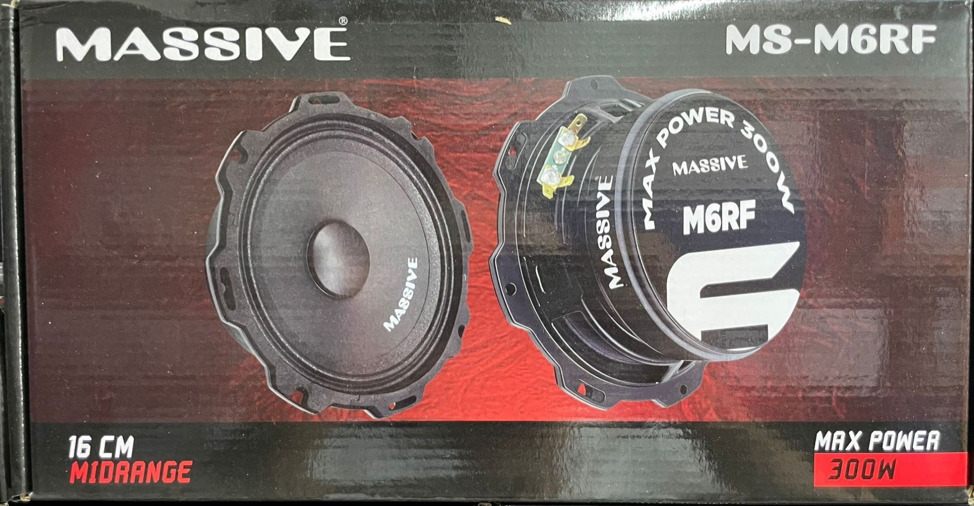 MASSİVE MS-M6RF 16 CM MİDRANGE 300 WATT MAXİMUM POWER