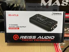 REISS AUDİO RS-HTL9 4 KANAL DECK ÇEVİRİCİ ORJİNAL TEYBİNİZE AMFİ ÇIKIŞI KAZANDIRIR