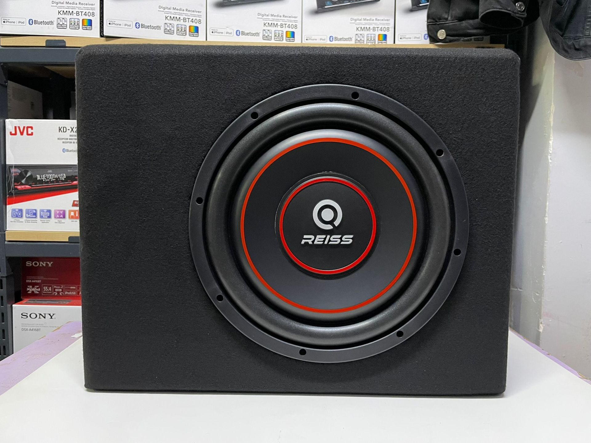 REISS AUDİO RS-SL12 KABİNLİ 30 CM SLİM SUBWOOFER BAS 2000 WATT POWER ÇİFT BOBİNLİ