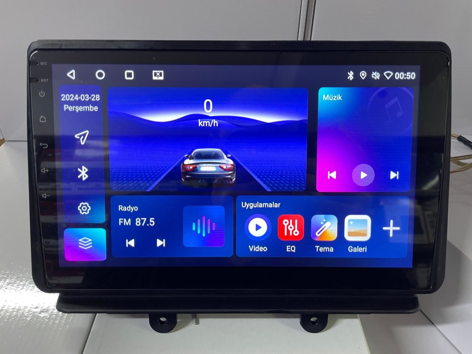 FİAT DOBLO D1 2003-2012 MULTİMEDYA TEYP ANDROİD 15 2-32 GB CARPLAY KAMERA HEDİYE