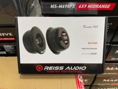 REİSS AUDİO RS-TA35 6 CM TWEETER 200 WATT MAXİMUM POWER SUPER BULLET TWEETER