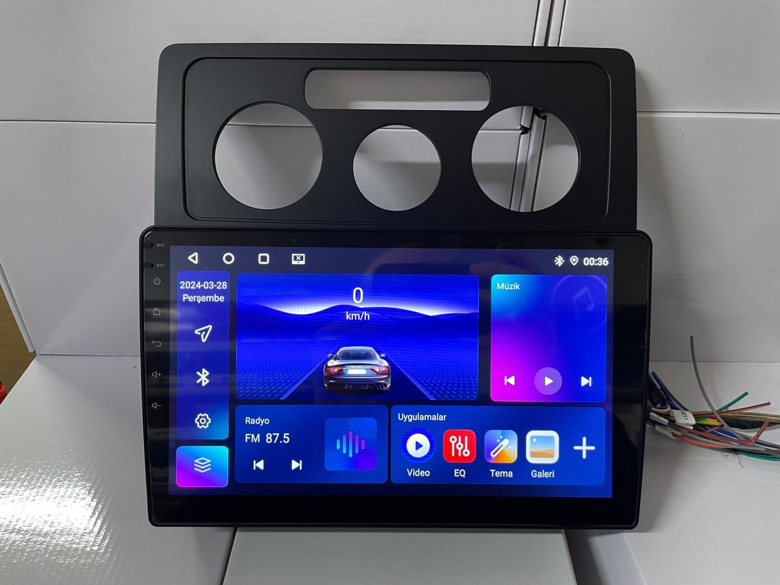 VOLKSWAGEN CADDY MULTİMEDYA TEYP ANDROİD 15 4 GB RAM 64 GB HAFIZA CARPLAY KAMERA HEDİYE
