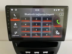 PEUGEOT 107 MULTİMEDYA TEYP ANDROİD 15 2-32 CARPLAY KAMERALI