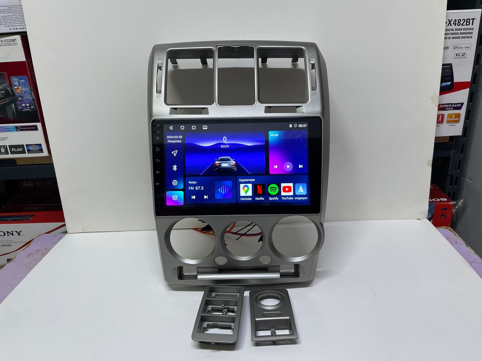 HYUNDAİ GETZ 2002-2011 MULTİMEDYA TEYP ANDROİD 15 2-32 GB CARPLAY KAMERA HEDİYE