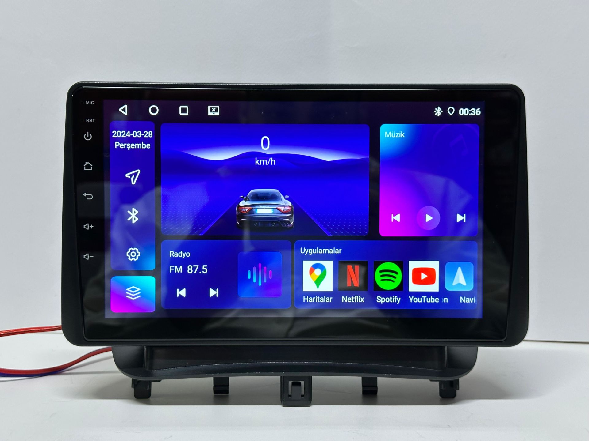 FORD TOURNEOMULTİMEDYA TEYP ANDROİD 15 4-64GB CARPLAY KAMERA HEDİYELİ