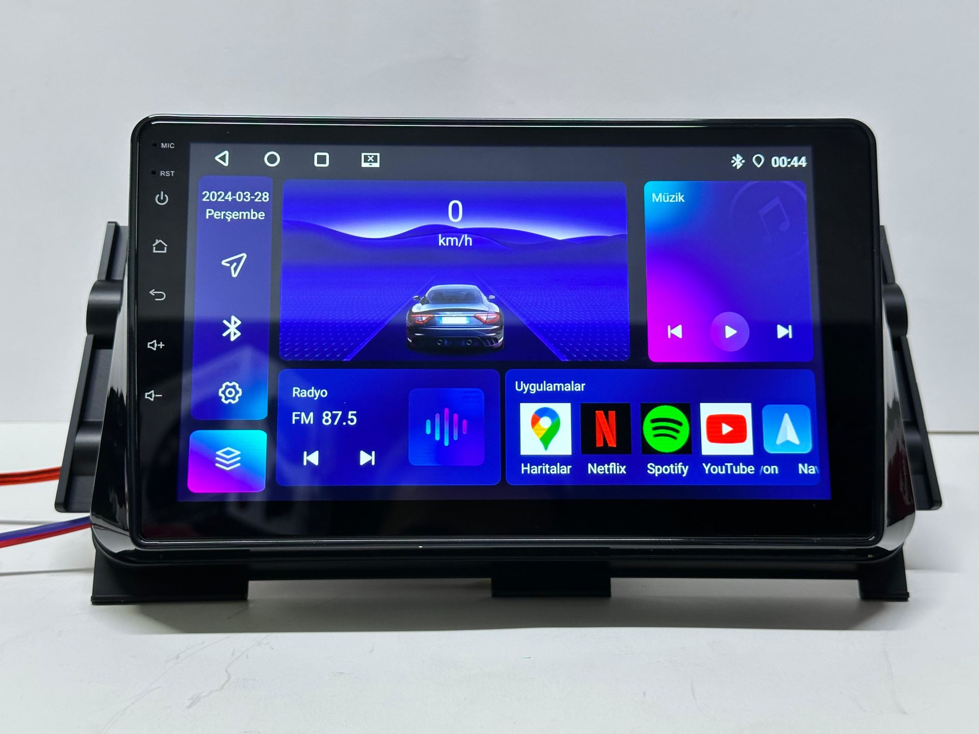 NİSSAN MİCRA 2017-2020 MULTİMEDYA TEYP ANDROİD 15 4-64GB CARPLAY KAMERA HEDİYE