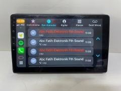 RENAULT MASTER 2021 MULTİMEDYA TEYP ANDROİD 15 4-64GB CARPLAY KAMERA HEDİYE