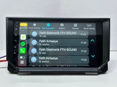 SEAT ARONA MULTİMEDYA TEYP ANDROİD 15 4-64GB CARPLAY KAMERA HEDİYE