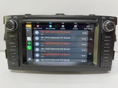 TOYOTA AURİS 7'' MULTİMEDYA TEYP ANDROİD 15 4-64GB CARPLAY KAMERA HEDİYE