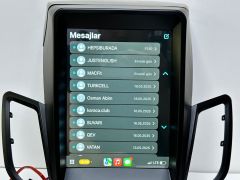 FORD FİESTA TESLA MULTİMEDYA TEYP ANDROİD 15 4-64GB CARPLAY KAMERA HEDİYE