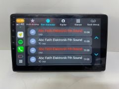 DACİA DOKKER 2013-21 MULTİMEDYA TEYP ANDROİD 15 4-64 GB CARPLAY KAMERA HEDİYE