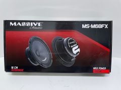 Massive MS-M68FX 16 CM MİDRANGE 300 WATT MAXİMUM POWER 120 WATT RMS POWER ÇİFT FİYATIDIR