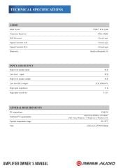 REISS AUDİO RS-8150.8DSP10 8 KANAL AMFİ 4 OHM 8X150 WATT RMS + 10 KANAL DSP İŞLEMCİ BLUETOOTH