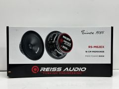 REISS AUDİO RS-M62EX 16 CM MİDRANGE 300 WATT MAXİMUM POWER 120 WATT RMS POWER ÇİFT FİYATIDIR