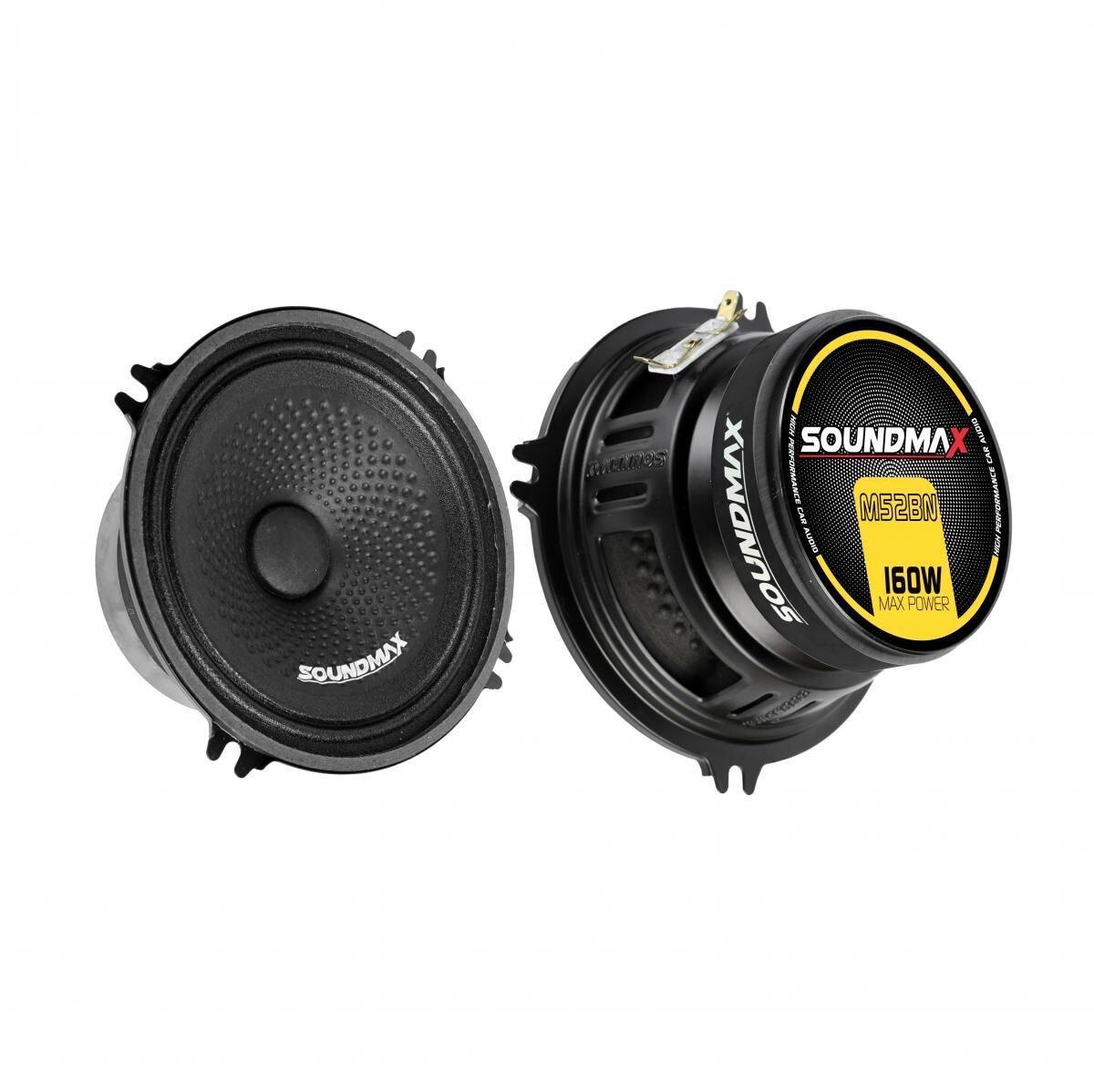 SOUNDMAX SX-M52BN 13 CM MİDRANGE 160 WATT MAXİMUM POWER 80 WATT RMS POWER ÇİFT FİYATIDIR