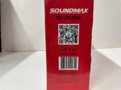 SOUNDMAX SX-M52BN 13 CM MİDRANGE 160 WATT MAXİMUM POWER 80 WATT RMS POWER ÇİFT FİYATIDIR