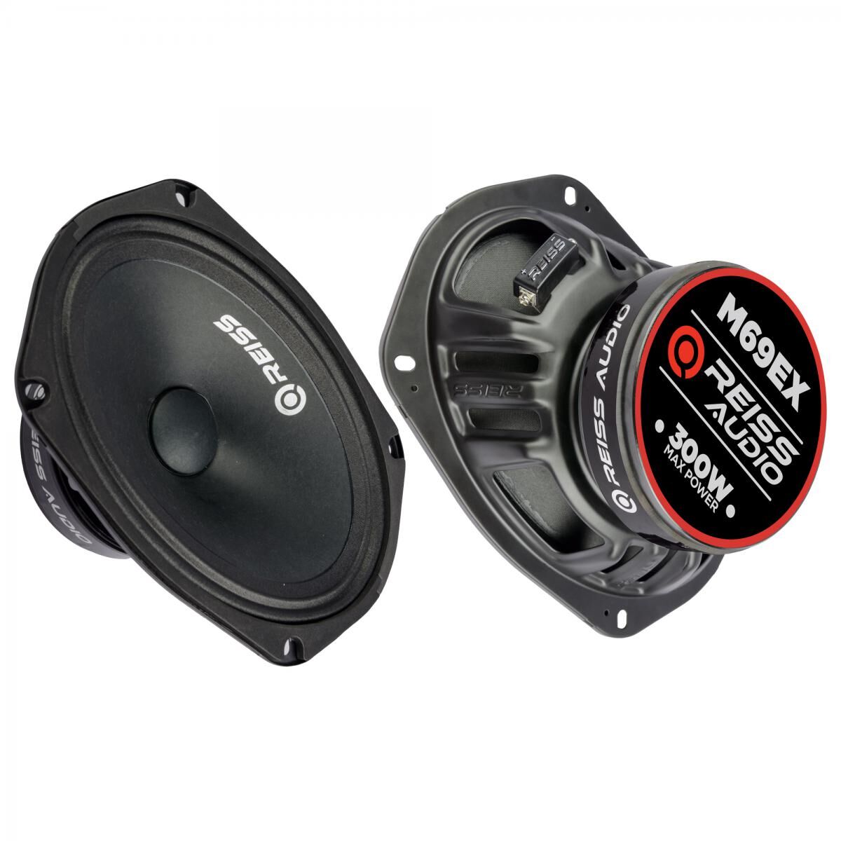REISS AUDİO RS-M69EX OVAL MİDRANGE 300 WATT MAXİMUM POWER
