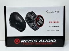 REISS AUDİO RS-M69EX OVAL MİDRANGE 300 WATT MAXİMUM POWER