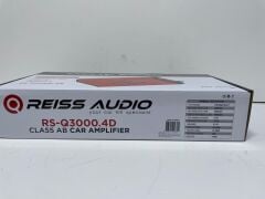REİSS AUDİO RS-Q3000.4 4 KANAL AMFİ 4 OHM 4X150 WATT RMS POWER
