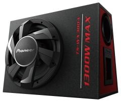 PİONEER TS-WX300A AKTİF SUBWOOFER BAS 1300 WATT ORJİNAL NAKIŞLI PIONEER KABİN VE AMFİ KENDİNDEN AMFİLİ BAS