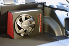 PİONEER TS-WX300A AKTİF SUBWOOFER BAS 1300 WATT ORJİNAL NAKIŞLI PIONEER KABİN VE AMFİ KENDİNDEN AMFİLİ BAS