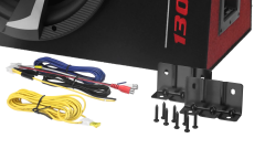 PİONEER TS-WX300A AKTİF SUBWOOFER BAS 1300 WATT ORJİNAL NAKIŞLI PIONEER KABİN VE AMFİ KENDİNDEN AMFİLİ BAS