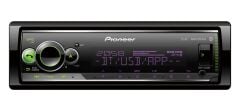 PIONEER MVH-S520BT BLUETOOTH USB AUX 3AMFİ ÇIKIŞI 13 BAND EQ 3 WAY HİGH MİD LOW
