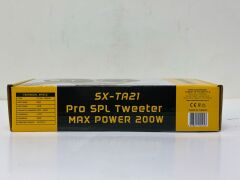 SOUNDMAX SX-TA21 10 CM PRO SPL TWEETER 200 WAT MAXİMUM POWER ÇİFT FİYATIDIR