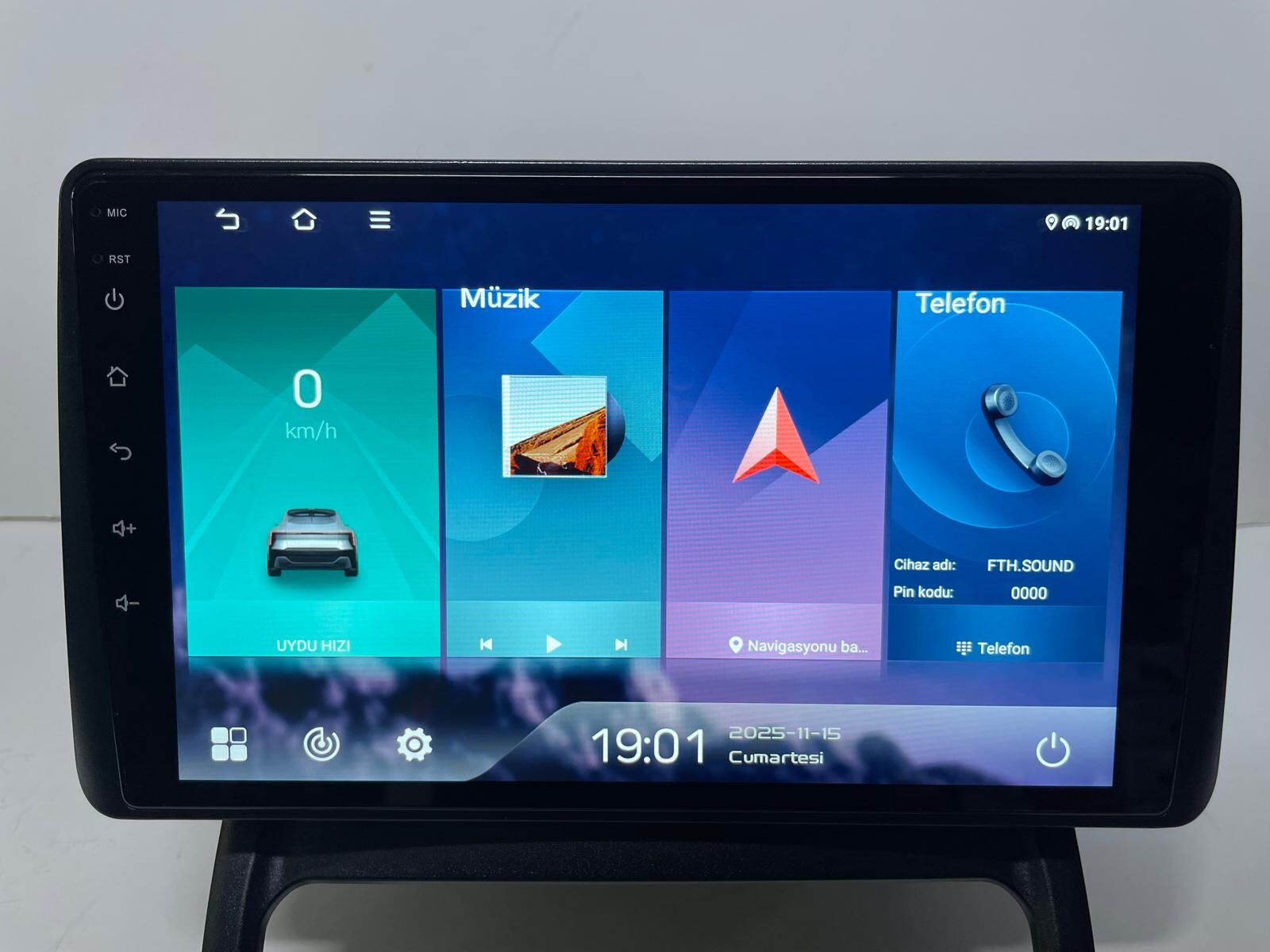 RENAULT CLİO 2 2001-2006 UYUMLU ANDROİD 15 MULTİMEDYA TEYP 2 GB RAM 32 GB HAFIZA CAR PLAY KAMERA HEDİYE