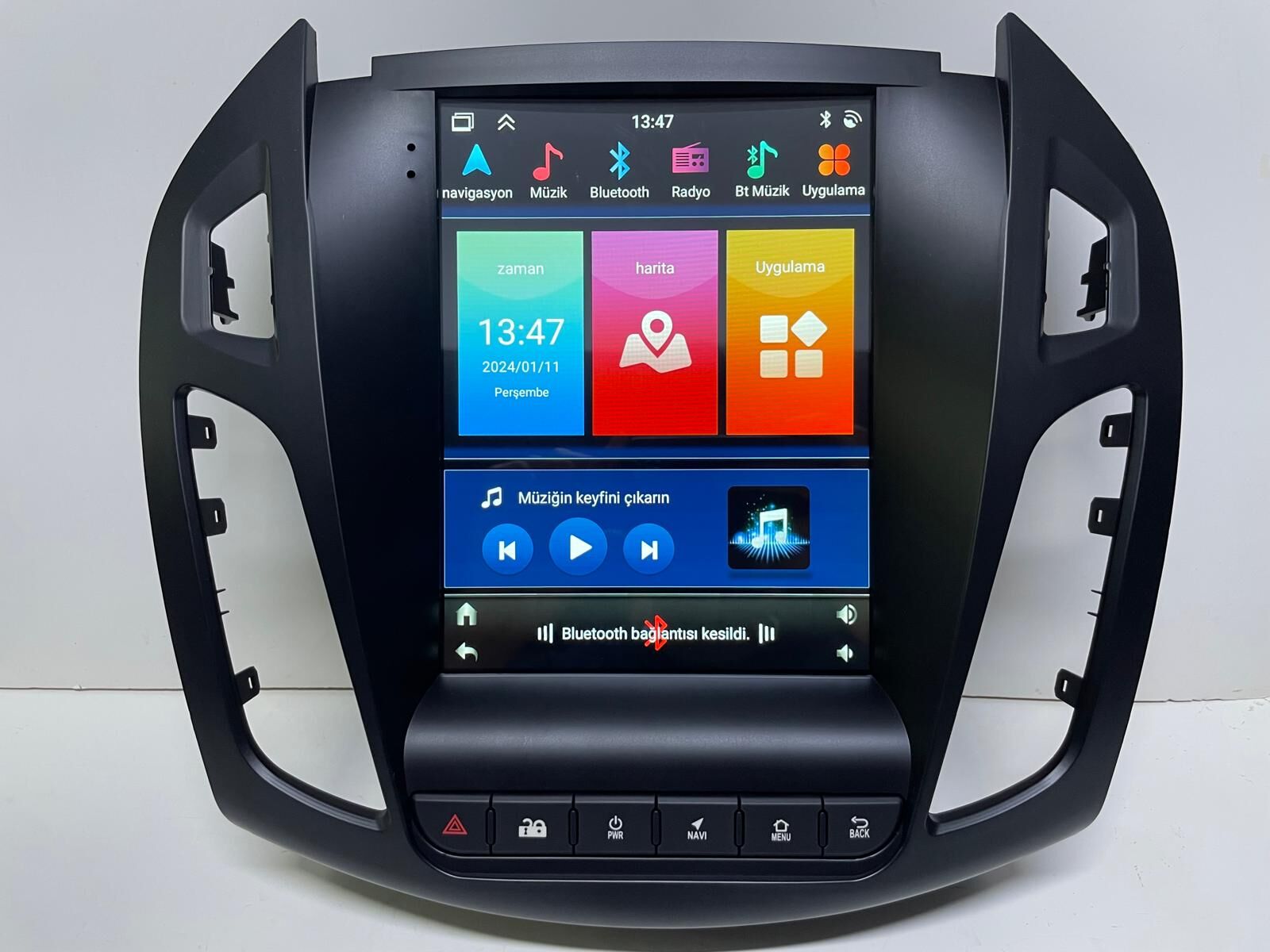 FORD CONNECT 2013-2017 TESLA ANDROİD15 MULTİMEDYA TEYP 2-32GB CARPLAY KAMERA HEDİYE