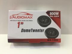 FTH SOUND MX-1500 SUPER DOME TWEETER 400 WATT MAXİMUM POWER 5,6 CM ÇİFT FİYATIDIR