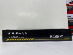ADS AD-5008 4 KANALLI AMFİ 2400 WATT MAXİMUM 4OHM  4X50 WATT RMS