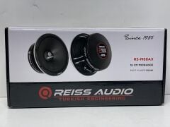 REİSS AUDİO RS-M68AX 16CM MİDRANGE 500WATT MAX 250 RMS