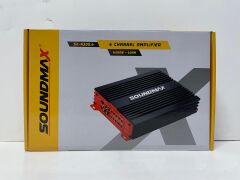 SOUNDMAX SX-N300.4 4 KANALLI AMFİ 4 OHM 4X60 WATT RMS POWER