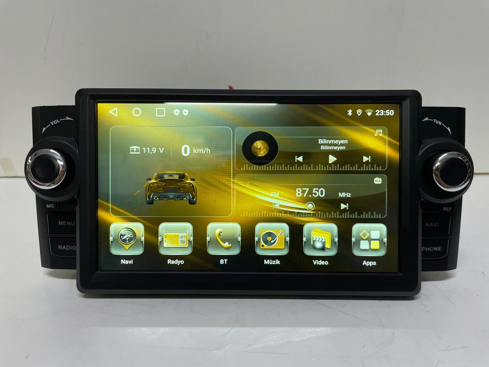 FİAT LİNEA 2007-17 ANDROİD MULTİMEDYA TEYP 4-64GB CARPLAY KAMERA