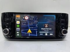 FİAT PUNTO YENİ GÖĞÜS ANDROİD MULTİMEDYA TEYP 4-64GB CARPLAY KAMERA HEDİYE