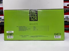 MACHETE ML-12RD2 30 CM SUBWOOFER BAS ÇİFT BOBİN 2 OHM 1000 WATT MAXİMUM POWER 500 WATT RMS POWER