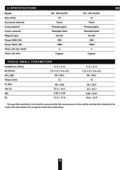 MACHETE ML-12RD2 30 CM SUBWOOFER BAS ÇİFT BOBİN 2 OHM 1000 WATT MAXİMUM POWER 500 WATT RMS POWER